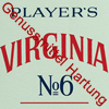 Zigaretten Players Virginia No.6